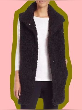 Theory Teddy Fur Vest